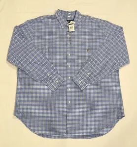 Camisa Oxford POLO Ralph Lauren Para Hombre 2XLT Calce Regular 100% Algodón Con Botones - Imagen 1 de 9