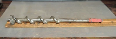 VINTAGE Nº BROCA SINFÍN MOHAWK 12 PARA SOPORTE DE BROCA, SHELBURNE HECHA EN EE. UU., #12 = 3/4" Foto 1 de 4