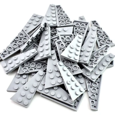 Placa de cuña TCM Bricks gris azulado claro 6x3 izquierda x50 piezas compatibles gris Foto 1 de 2