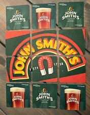 12 x John Smith’s Bitter Beer Mats  - Home Bar / Pub