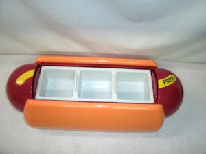 The Original Hot Dog Condiment Holder 1999 Fun-Damental Too Not Tested - Picture 1 of 3