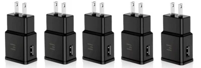 Adaptive Fast Charging Wall Plug Charger For Samsung iPhone Galaxy S20 Note MOTO - Image 1 of 4