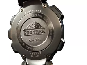 CASIO PRO TREK MANASLU PRX-2000YT Black Titanium Men's Digital Watch from Japan - Picture 1 of 6