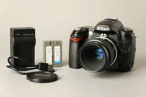 Nikon D90 DSLR Camera + Micro-NIKKOR 55mm f/2.8 Ai-S Macro Lens Excellent - Picture 1 of 24