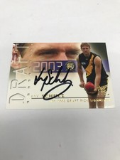 2003 Select AFL XL Series Draft Pick Signature DS12 Jay Schulz-Richmond #100