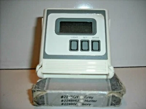 VINTAGE SAMSONITE WEISSER REISEWECKER NEW OLD STOCK - Bild 1 von 4