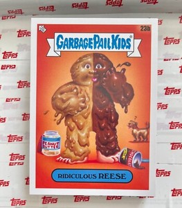 2021 Garbage Pail Kids Food Fight Base Pepper Black #23b RIDICULOUS REESE