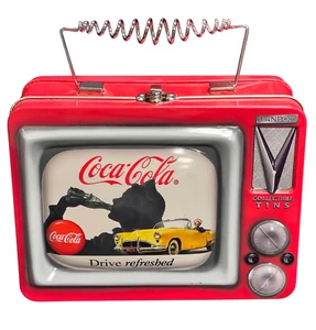 2000 Vandor Coca-Cola Coke Drive aufgefrischt Sammlerstück Dose Tragetasche Brotdose - Bild 1 von 5