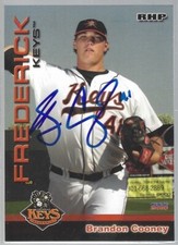 2010 Choice Frederick Keys Brandon Cooney #04 IP autograph signed card
