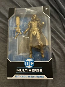 NEW DC Multiverse Anti-Crisis Wonder Woman Gold Death Metal Action Figure New - Picture 1 of 4
