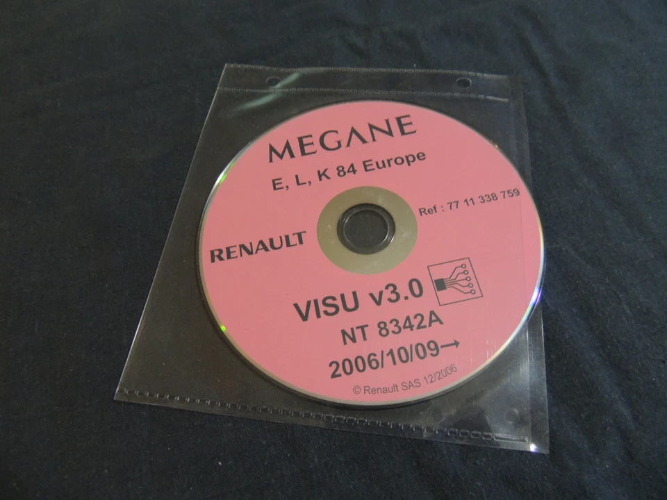 Renault Megane E L K 84 ab 09.10.2006 Werkstatthandbuch Elektrik Schaltpläne - Bild 1 von 1