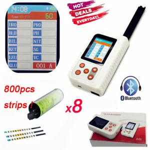 Free 800 test strips! Rechargable BC401 Urine Analyzer 2.4" LCD bluetooth 11 PAR - Picture 1 of 10