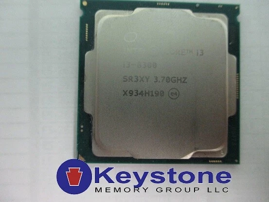 Intel Core i3-8300 SR3XY QUAD CORE CPU 3.70 GHz 8MB CACHE cpu *km - Image 1 of 1