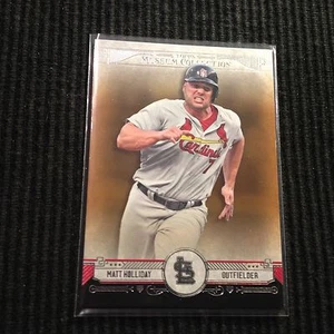 2015 TOPPS MUSEUM #43 MATT HOLLIDAY *COPPER PARALLEL* ST LOUIS CADINALS - Picture 1 of 1