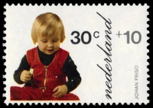 NETHERLANDS B490 - Child Welfare Fund "Prince Johan Frisco" (pb86136) - Picture 1 of 1