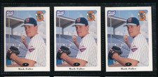 Lot (3) 1996 Best #7 Mark Fuller Binghamton Mets Player Lot (FM67) SWSW6