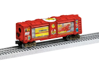 Lionel Trains 2328110 DC The Flash Action Mint Car, O Gauge, NIB - Image 1 of 3