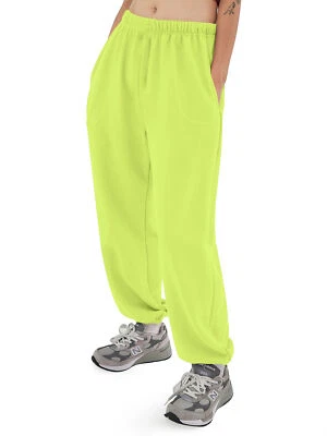 Women Lightweight Oversized Fit Lounge Jogger Sweatpants with Pocket - Image 1 of 2