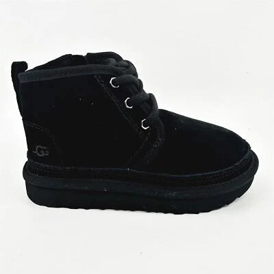 UGG Neumel II Black Girls Boot Shearling Style - Image 1 of 4