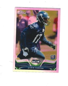 2013 Topps Chrome Refractors #10 Chris Harper RC  SEATTLE SEAHAWKS - Picture 1 of 1
