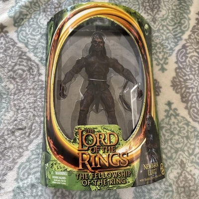FIGURA DE ACCIÓN LORD OF THE RINGS FELLOWSHIP RECIÉN NACIDO LURTZ BATALLA JUGUETE TOYBIZ Foto 1 de 4