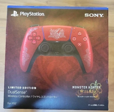 DualSense Wireless Controller Monster Hunter Wilds Limited Edition PS5 used SONY - Image 1 of 4