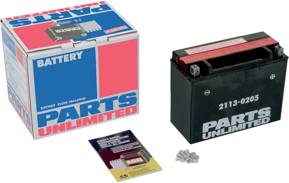 PU AGM High Performance Maintenance Free Battery 12V Harley Davidson CTX24HL-BS Foto 1 de 1