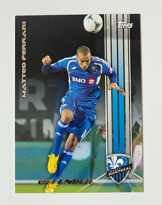 Fútbol MLS Topps 2013 - Matteo Ferrar negro paralelo #81 01/10  Foto 1 de 2