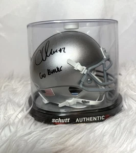 Chris Olave #2 WR Signed Ohio State Buckeyes Mini Helmet Beckett Wit COA OSU - Picture 1 of 7