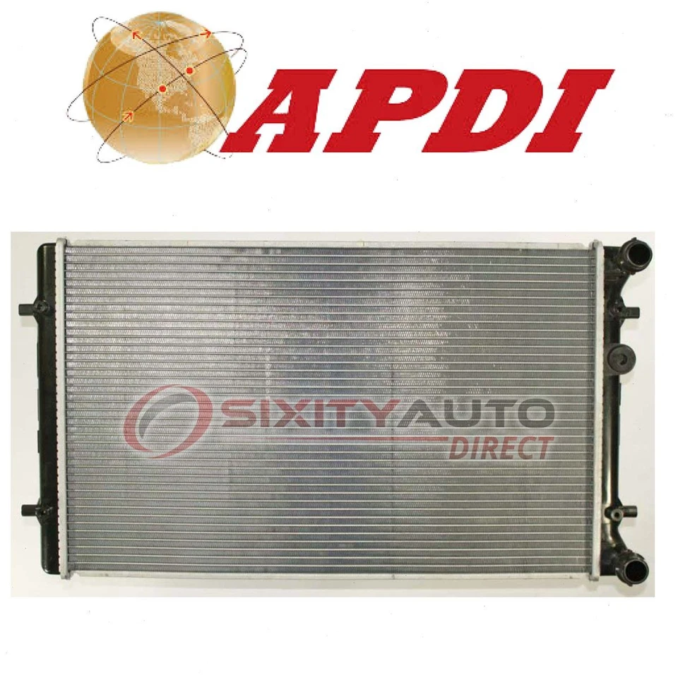 APDI Radiator for 1999-2005 Volkswagen Jetta - Cooler Cooling Antifreeze jp Foto 1 de 4