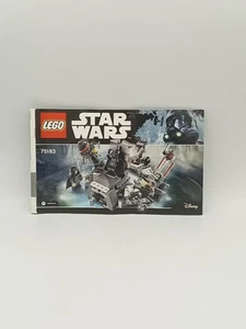 Lego Star Wars 75183 Manual Only - Picture 1 of 3