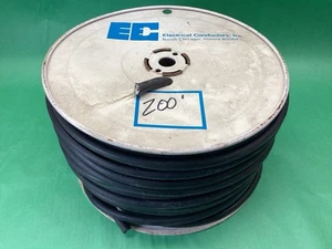 Cable de chaqueta negra Electrical Conductors Inc. carrete de 200 pies 14/3 SJEO W-A - Imagen 1 de 5