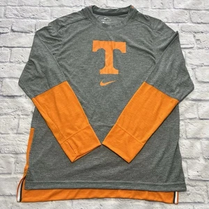 Nike University Of Tennessee Herren Shirt Large Langarm Dri Fit Grau Orange - Bild 1 von 11