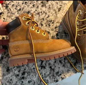 Timberland 6 Inch Toddler Boot Wheat, Size 5c - Picture 1 of 5