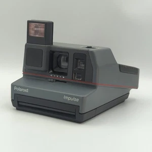 Polaroid Kamera Impulse 600 Instant Pop Up Blitzgurt Vintage UNGETESTET - Bild 1 von 9
