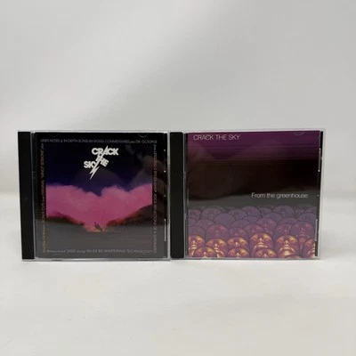 Crack The Sky - Self-Titled & From The Greenhouse (2 CD Set) John Palumbo - Rare - Image 1 of 4