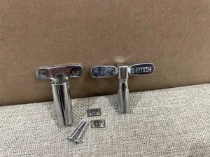Gretsch 50s 60s Vintage Round Badge Era Snare Drum Key and Shell Mounted Holder - Picture 1 of 4