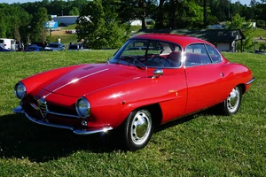 1961 ALFA ROMEO GIULIETTA SPRINT - REFRIGERATOR PHOTO MAGNET 3"-5" - Picture 1 of 1