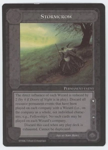 1996 Middle-Earth The Dragons Stormcrow PROMO - NM/MT & UNPLAYED - Picture 1 of 2