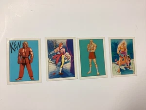 4 1993 Topps Street Fighter Cards - Picture 1 of 9