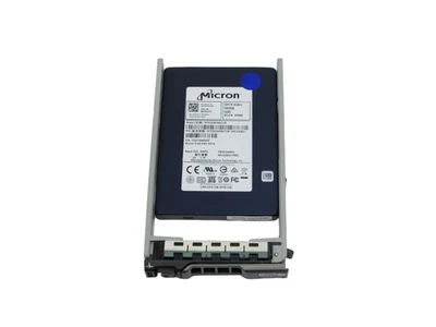 Micron 5100 Pro MTFDDAK960TCB 960GB 2.5" 6Gbps SATA SSD Grade B 0HPGYT W/ Caddy - Image 1 of 4