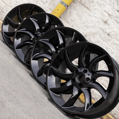 Juego de 4 llantas originales originales originales OEM 2004-2010 Mercedes McLaren SLR de 19" pulgadas Foto 1 de 4