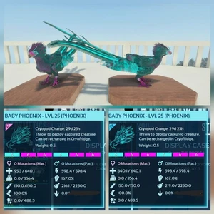 PHOENIX COTTON CANDY BABY PAIR ARK ASCENDED PVE PC/XBOX/PS5 - Picture 1 of 4