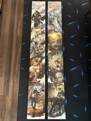 Octopath Traveler 2018 Magnetic Retail Display Banners + Bonus Banner - Image 1 of 4