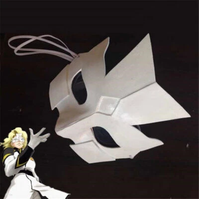 Mobile Suit Gundam SEED DESTINY Rau Le Creuset White Mask Cosplay Props Eye Mask - Image 1 of 4