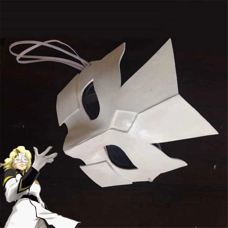 Mobile Suit Gundam SEED DESTINY Rau Le Creuset White Mask Cosplay Props Eye Mask - Image 1 of 4