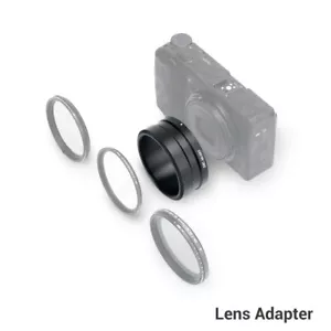 Anello adattatore obiettivo per Ricoh GRIII GR3 HDF può essere installato filtro obiettivo GW-4 GA-1 - Foto 1 di 11