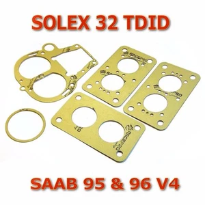 Solex 32 TDID service gasket kit repair set for Ford Capri, Saab V4 - Picture 1 of 3