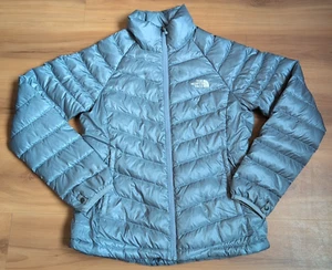 The North Face Jacke Damen Small 550 Daunen silber gesteppt isoliert Puffer Mantel - Bild 1 von 16