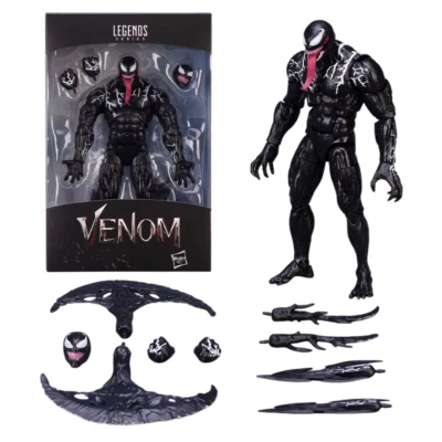 Action Figure VENOM Legend Marvel Spiderman Dipinto a mano Con Accessori Film - Immagine 1 di 4